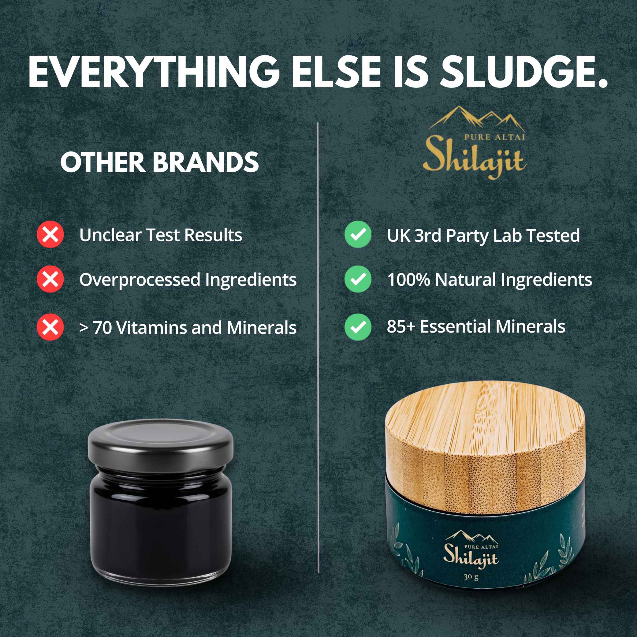 Pure Altai Shilajit Resin